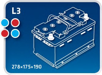 IPSA TME70 Starter Battery